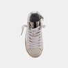 ROONEY CHAMPAGNE GLITTER TODDLER SNEAKERS