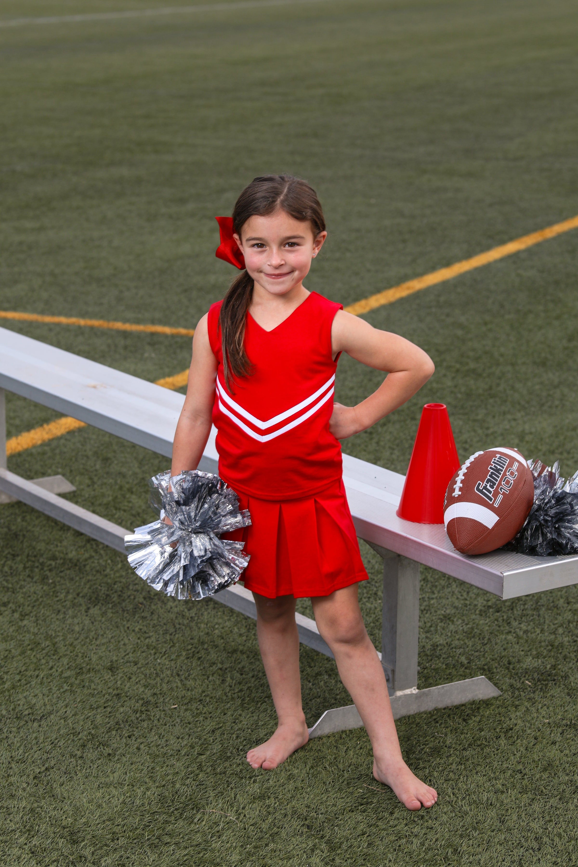 CHEER UNIFORM SET - RED