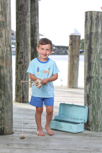 FISHING LURES BOY SHORT SET