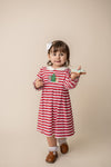 CHRISTMAS MORNING L/S DRESS