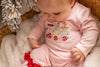 CHRISTMAS TRAIN GIRLS ROMPER