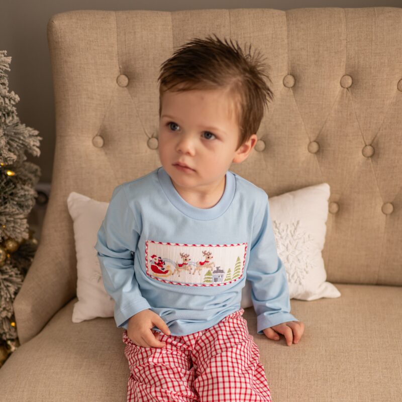 SANTA’S COMING BOYS PANT SET