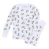 MINI MALLARD PRINT LONG PAJAMAS