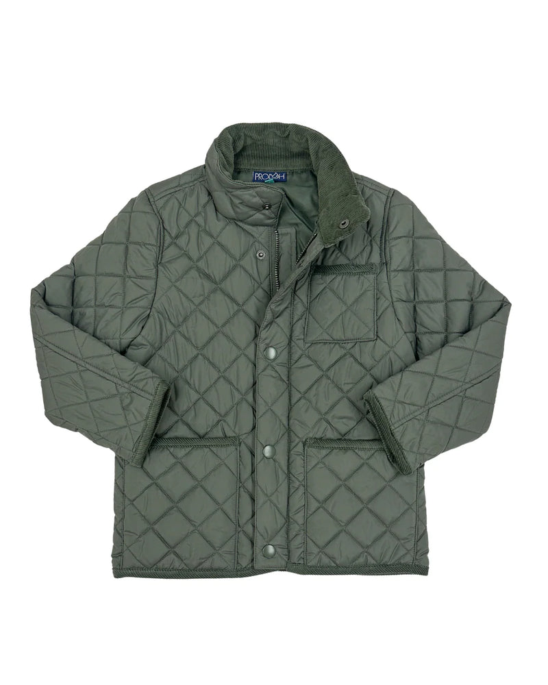 BOYS BARN JACKET - FLY FISHING