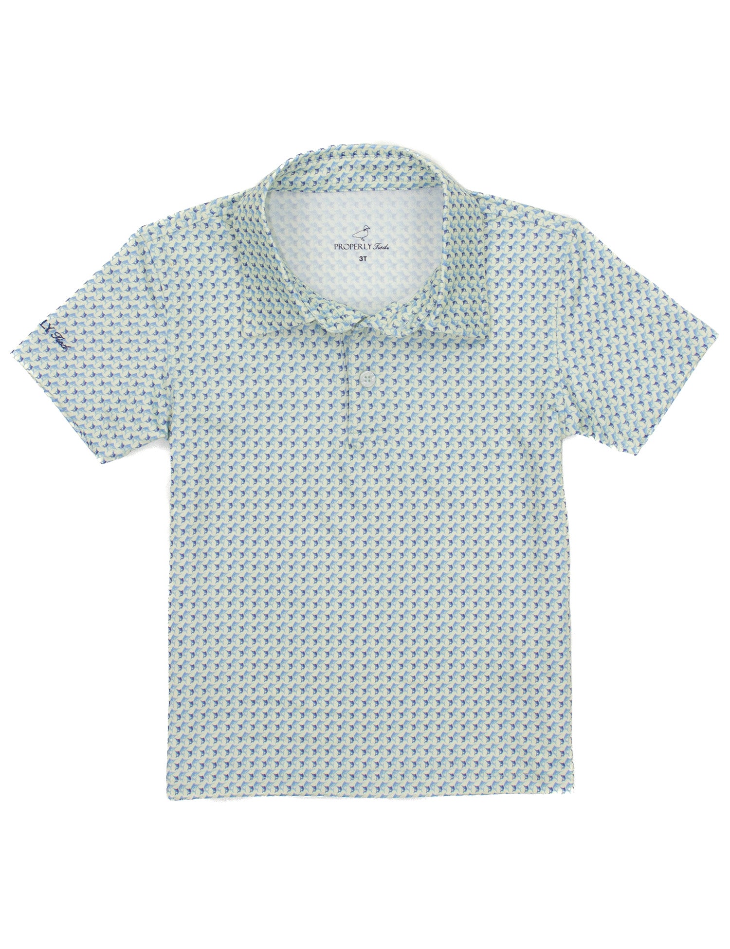 BOYS INLET POLO - MARLIN