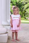 PUPPY TRIO EMBROIDERED BLOOMER SET