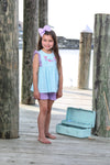 FISHING LURES GIRL RUFFLE SHORT SET