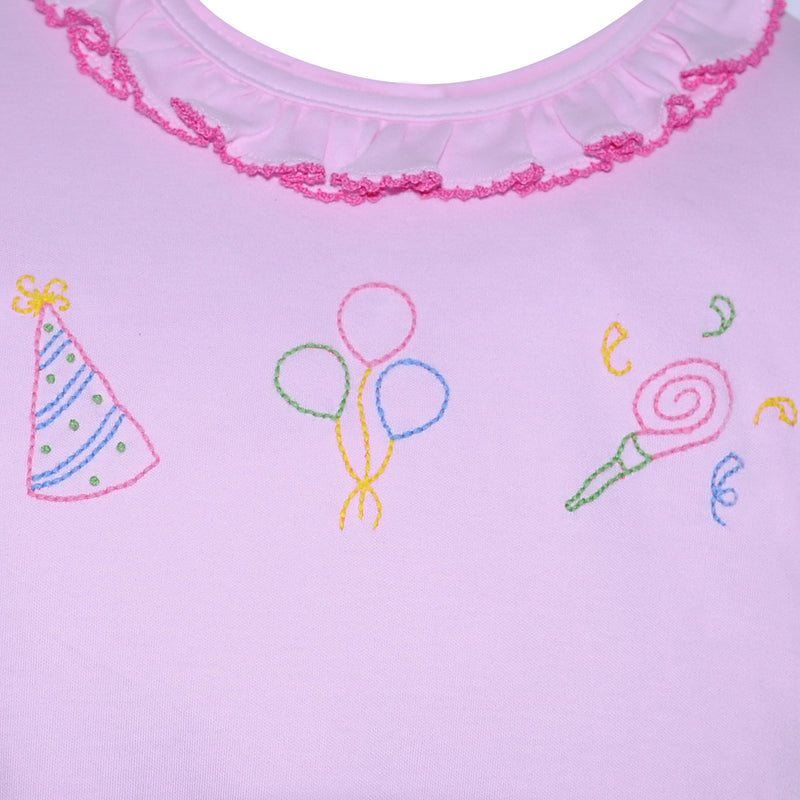 EMMA PARTY TIME PINK BLOUSE