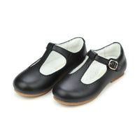 ELEANOR T-STRAP BLACK SHOE