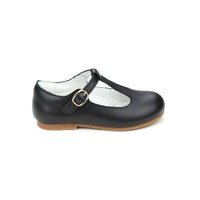 ELEANOR T-STRAP BLACK SHOE