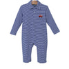 FIRETRUCK APPLIQUE POLO ROMPER