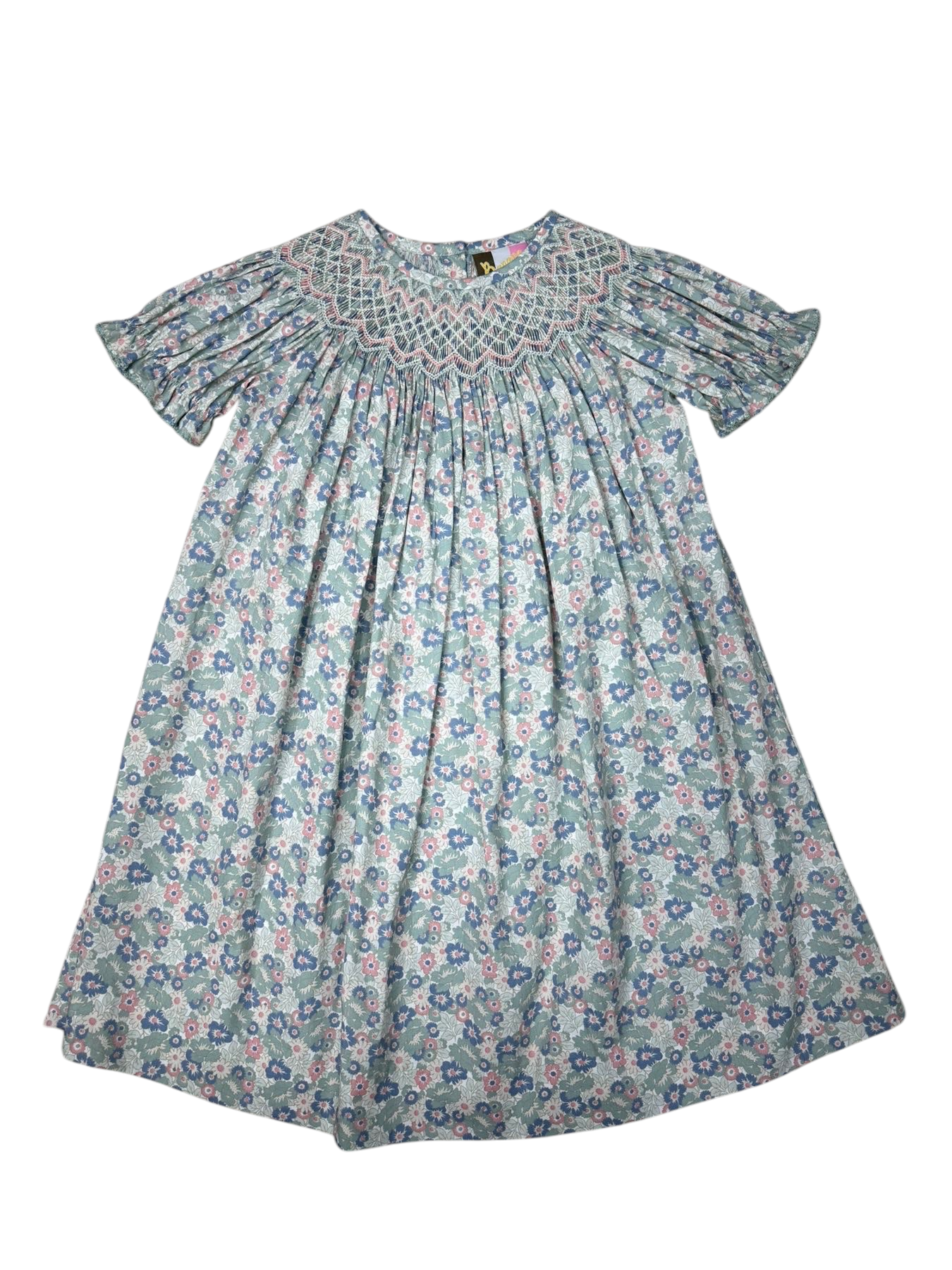 GARDEN TALES SMOCKED GEO BISHOP