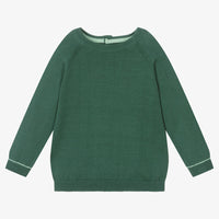 BOYS GREEN SWEATER