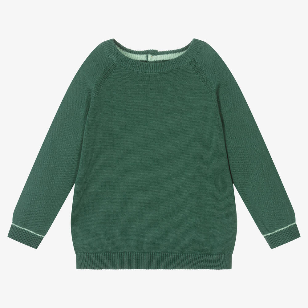 BOYS GREEN SWEATER