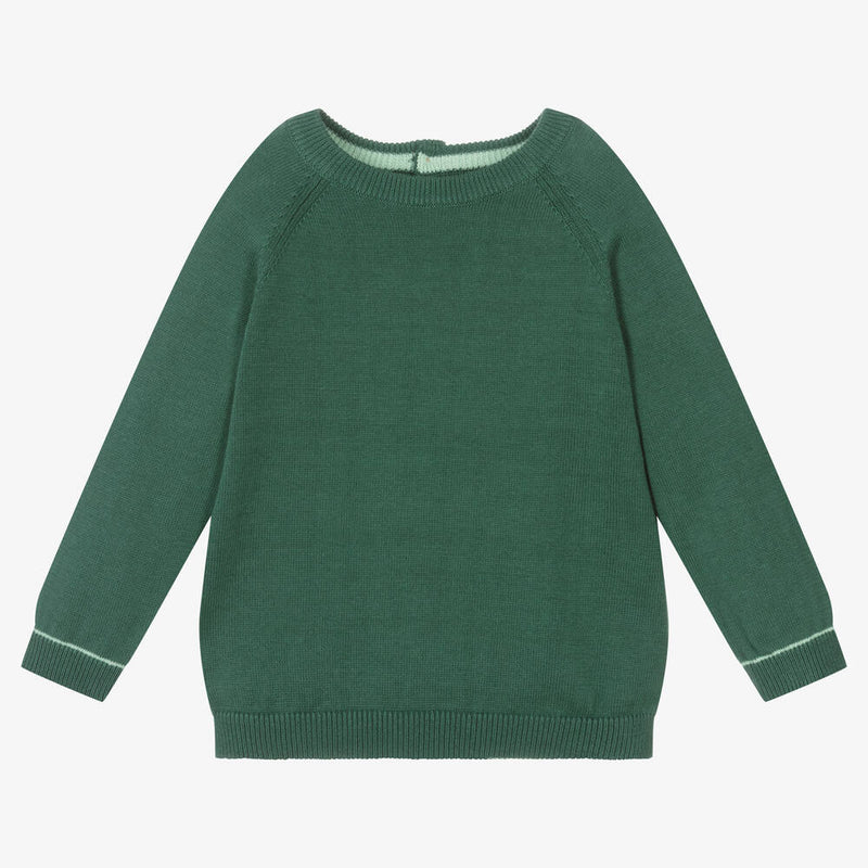 BOYS GREEN SWEATER