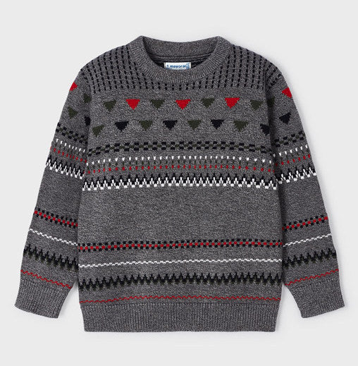 BOYS PATTERN SWEATER