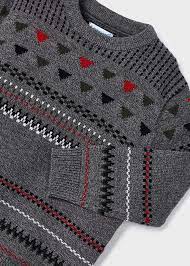 BOYS PATTERN SWEATER