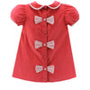 GARLAND DRESS - FLAMINGO CORD