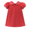 GARLAND DRESS - FLAMINGO CORD
