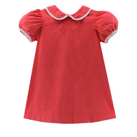 GARLAND DRESS - FLAMINGO CORD