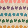 RUFFLE HEM HEARTS SWEATER