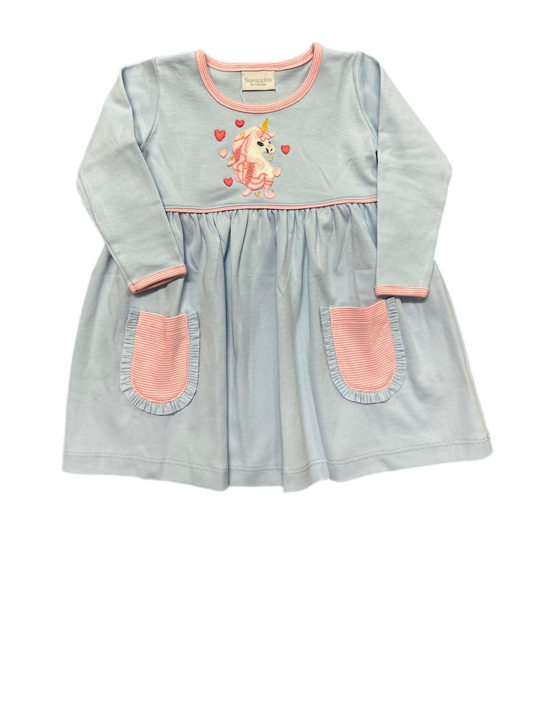 UNICORN VAL U-SHAPED POCKET DRESS