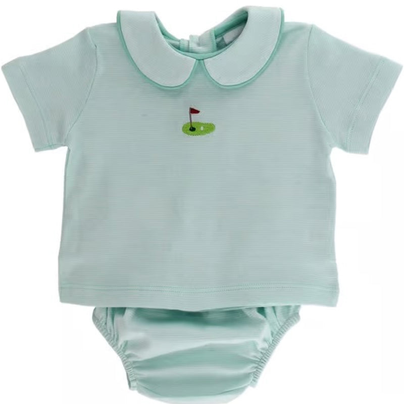 GOLF BOY DIAPER COVER SET
