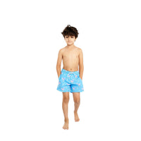 BOYS SURFING FLAMINGO SWIM TRUNKS
