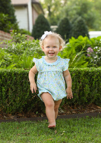 BLOOMING FLORAL RUFFLE BUBBLE