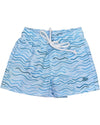 BLUE WAVES BOYS SWIM TRUNKS
