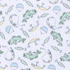 HOOK LINE AND SINKER ZIPPER FOOTIE - LIGHT BLUE