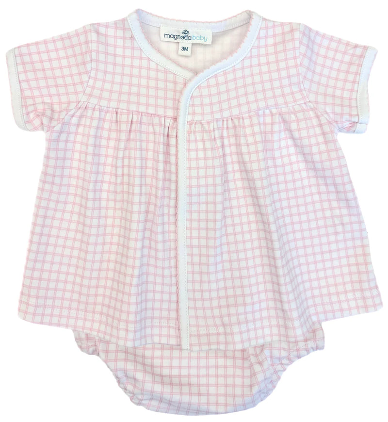 PEEK-A-BOO WISHES DIAPER COVER SET - PINK