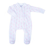 AMELIA'S CLASSICS PINK ZIPPER FOOTIE