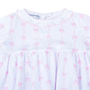 AMELIA'S CLASSICS PINK RUFFLE GATHERED GOWN