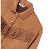 TWEEN SUEDE FRINGED SHACKET