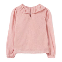 TWEEN RUFFLE TEXTURED TOP