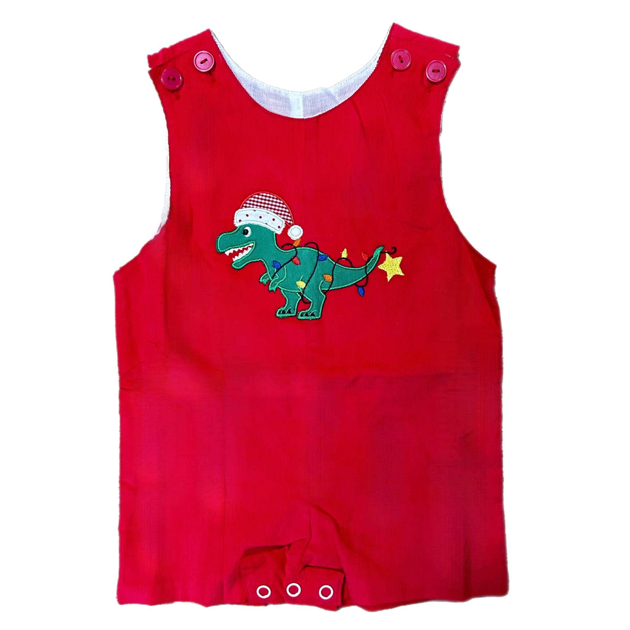 RED HAYES SHORTALL - DINOSAUR SANTA