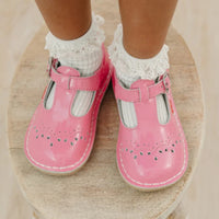 RUTHIE STITCHED MARYJANE - PATENT MALIBU PINK