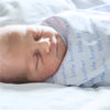 LITTLE BROTHER PRINTED SWADDLE BLANKET