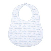 LITTLE BROTHER PRINTED BIB