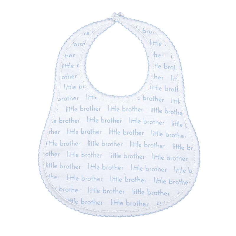 LITTLE BROTHER PRINTED BIB