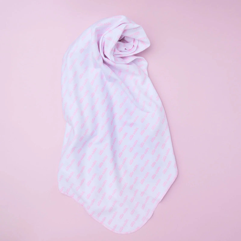 LITTLE SISTER PRINTED SWADDLE BLANKET