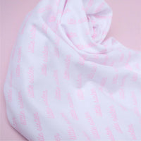 LITTLE SISTER PRINTED SWADDLE BLANKET