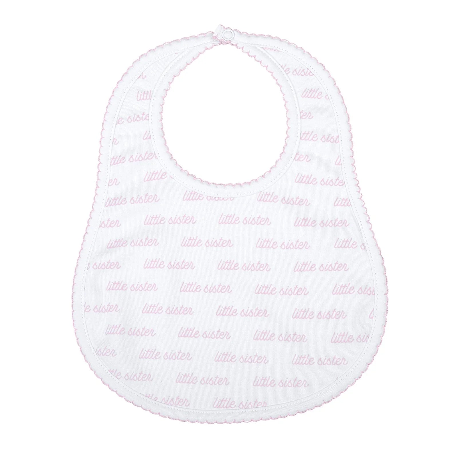 LITTLE SISTER PRINTED BIB