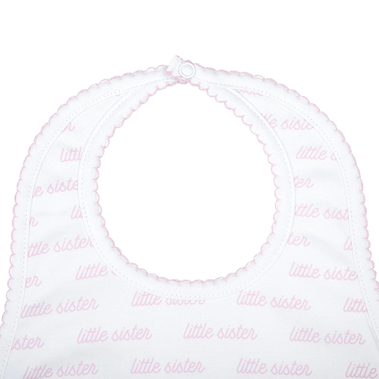LITTLE SISTER PRINTED BIB