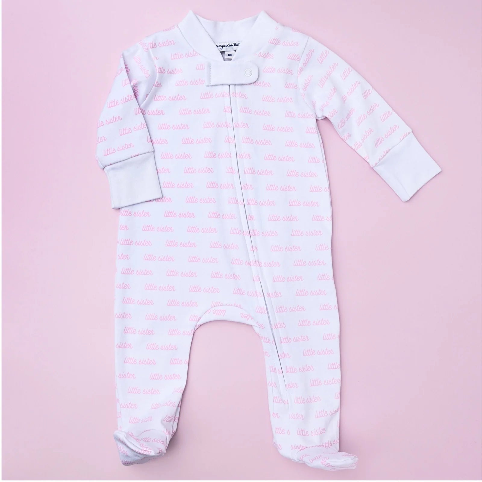 LITTLE SISTER ZIPPER FOOTIE