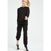 TWEEN BLACK HOODED JOGGER SET