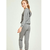 TWEEN HEATHER GREY HOODED JOGGER SET