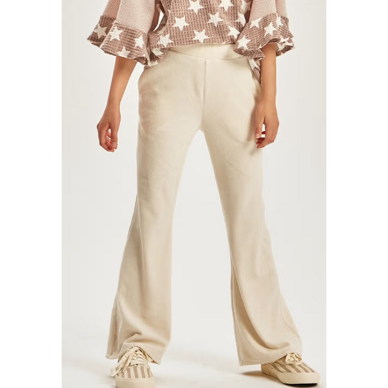 TWEEN OFF WHITE CORDOROY PANTS