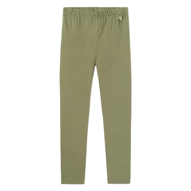 TWEEN BASIC MOSS GREEN LEGGINGS